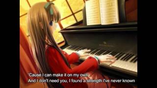 Nightcore  Praying KeshaLyrics [upl. by Bakeman]