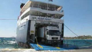 Apollon Hellas at Aegina  Water over the Ramp [upl. by Annerol5]