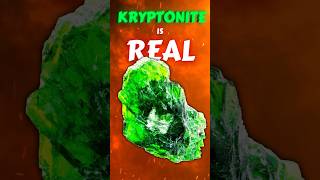 Superman and Kryptonite Is kryptonite Superman comics minecraft minerals facts factvideo [upl. by Penelope]