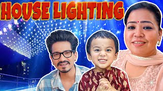 Ghar Ki Lighting Mein Pura Din Lag Gaya 😲😅  Bharti Singh  Haarsh Limbachiyaa  Golla [upl. by Kurland]