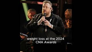 🎤 Jelly Roll Shows Off 120lb Weight Loss at CMA Awards 2024 🌟 [upl. by Mini]