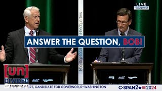 Bob Ferguson ignores question about his push for drug decriminalization [upl. by Ettennaj]