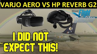 VARJO AERO vs HP REVERB G2 FPS TEST  MSFS [upl. by Bobinette]