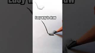 How to draw nose easy way to draw  nose [upl. by Nnylirak]