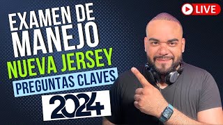 EXAMEN TEORICO DE MANEJO NEW JERSEY 2024 I Aprobarás con estas preguntas [upl. by Anovahs]