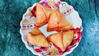 Khoya Samosa Recipe  Sweet Samosa Recipe  Chashni Wale Samosa Recipe  Meetha Samosa Shorts [upl. by Igig]