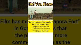 Chapora Fortshorts cinema trending viral facts amirkhan indvsaus [upl. by Allemap795]