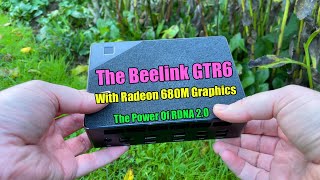 Gaming With Radeon 680M RDNA 2 Graphics  Beelink GTR6 [upl. by Schnell]