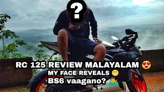 RC 125 Malayalam Review  My Face Revealed  ARUN LopzZ [upl. by Deelaw]