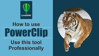 Powerclip in Coreldraw  Coreldraw Tutorial [upl. by Aiderfla]