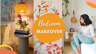 Small Bedroom Makeover With No Furniture Bedroom Wall Decoration Ideas  BudgetFriendly DIYs [upl. by Ronym728]