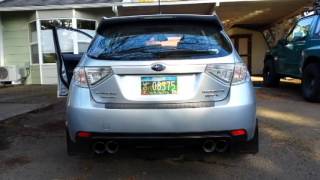 Magnaflow CatBack Exhaust on 2013 Subaru Impreza WRX Hatchback [upl. by Airol]