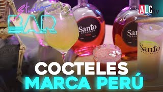 3 COCTELES CON PISCO que debes probar🍸🇵🇪  Studio Bar [upl. by Ahsinauj]