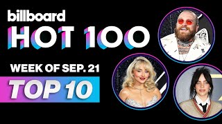 Billboard Hot 100 Top 10 Countdown For September 21 2024  Billboard News [upl. by Starlin]