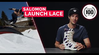 Salomon Launch Lace SJ Boa Team 2022 Snowboard Boots Review [upl. by Yasui601]