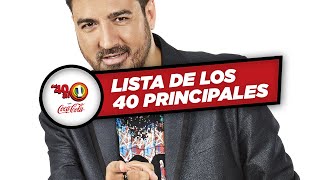 Lista 40 Principales 22 de Agosto al 29 de Agosto [upl. by Neeruan]