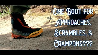 Reviewing the La Sportiva Aequilibrium Top Boot Backpacking Mountaineering and Climbing Trips [upl. by Thorncombe]