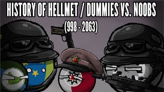 Countryballs The History of Dummies vs Noobs [upl. by Sollie134]