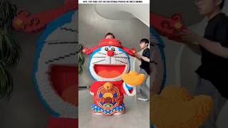 Cut the worlds biggest doraemon 😱 shortvideo amazingfacts [upl. by Akirre]