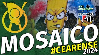 Cearense 24 Final  Ida  Mosaico Bart Simpson  Fortaleza 0 X 0 Ceará  TV ARTILHEIRO [upl. by Haidej]