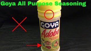 ✅ How To Use Goya All Purpose Seasoning Review [upl. by Tirrell]