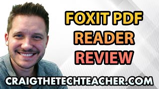 Foxit PDF Reader Review [upl. by Peednus627]