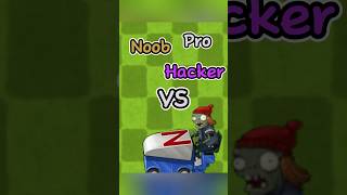 PVZ Fusion  Noob vs Pro vs Hacker  Zomboni pvz memes shorts [upl. by Kieffer874]