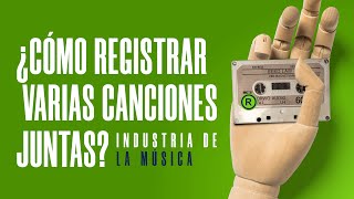 ¿Cómo registrar varias canciones juntas en el US Copyright Office  Industria de la Música [upl. by Gerianne]