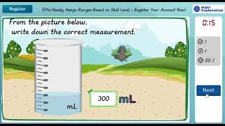 Measuring volumes in millilitres and litres  Math Explanation [upl. by Klina]