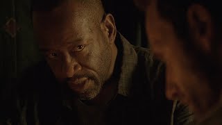 TWD S1E1  Morgan tells Rick Whats going on [upl. by Nerra]