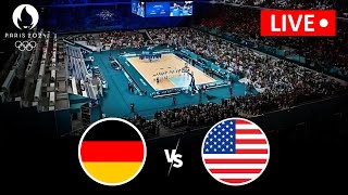 LIVE🔴 GERMANY vs USA  Womens Basketball  Olympic Games [upl. by Ellenrahc]