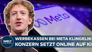 META Werbeeinnahmen beim FacebookKonzern steigen deutlich dank Einsatz von künstlicher Intelligenz [upl. by Wernsman771]