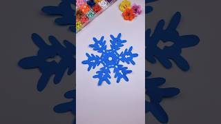 Ideas para regalos y decoración navideña ❄️ Copos de nieve de papelnavidad manualidades navideñas [upl. by Umont]