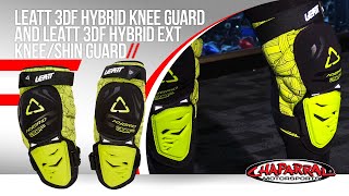 Leatt 3DF Hybrid Knee Guard and Leatt 3DF Hybrid EXT KneeShin Guard Review [upl. by Htebharas]