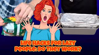 Testing Life Hacks For Lazy People lifetips lifehacks shorts [upl. by Coucher]