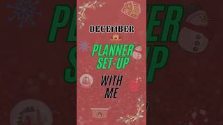 December planner setup 🎉planner short jaanaslifeevents firstshort like shorts ytshorts [upl. by Tharp422]