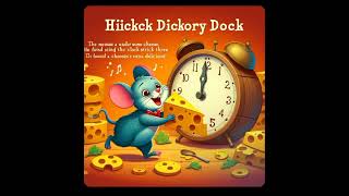 HICKORY DICKORY DOCK NURSERY RHYME [upl. by Aduhey523]