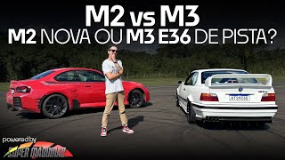 NOVA M2 ou M3 E36 de PISTA Botei os esportivos da BMW DE LADO para comparar TECNOLOGIA vs PURISMO [upl. by Aihsel]