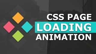 CSS Page Loading Animation Effects  Tutorial [upl. by Canfield]