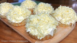 CREAM CHEESE ENSAYMADA Cream Cheese FrostingFilling Recipe [upl. by Llerehc]