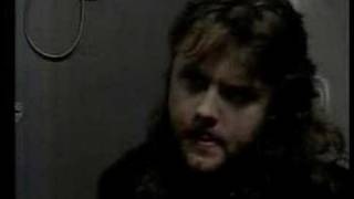 Lars Ulrich Interview for Finnish Television 19881015 [upl. by Lynsey]