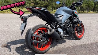 VAle la pena una MT03 2022 Vik Moto  Review  Motovlog [upl. by Lanor]