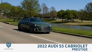 2022 Audi S5 Cabriolet Prestige Review [upl. by Guenzi]