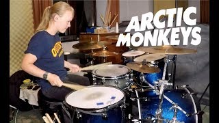 Arctic Monkeys  Snap Out of It Drum Cover by Briony Lambert [upl. by Teirrah]