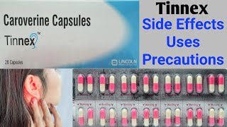 Tinnex Capsule uses in hindi  Side Effect  Precaution  Midicine Hub [upl. by Hugibert]