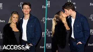 Matt Rife KISSES Girlfriend Jessica Lourd in Red Carpet Debut [upl. by Nho647]