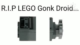 LEGO Gonk Droid Death Sound [upl. by Eikram210]