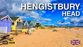 HENGISTBURY HEAD Walk Tour Uncovering its Natural Wonders in 4K [upl. by Tlok]