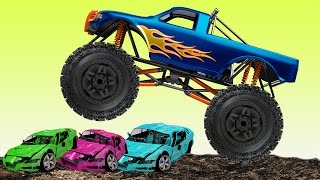 Machines for Kids  Monster Trucks Compilation  12 Minutes of Freestyle [upl. by Budding]