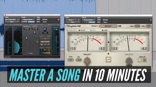 How To Master A Song In 10 Minutes  RecordingRevolutioncom [upl. by Aihtnis214]